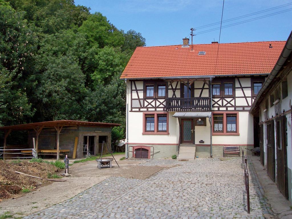Villa Pferdehof und Wanderreitstation Dörsam Mörlenbach Exterior foto